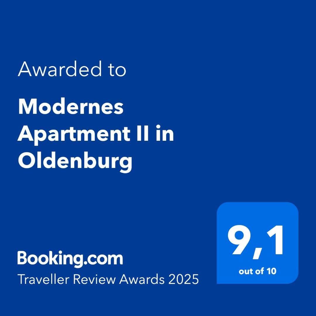 Modernes Apartment II In Oldenburg Buitenkant foto
